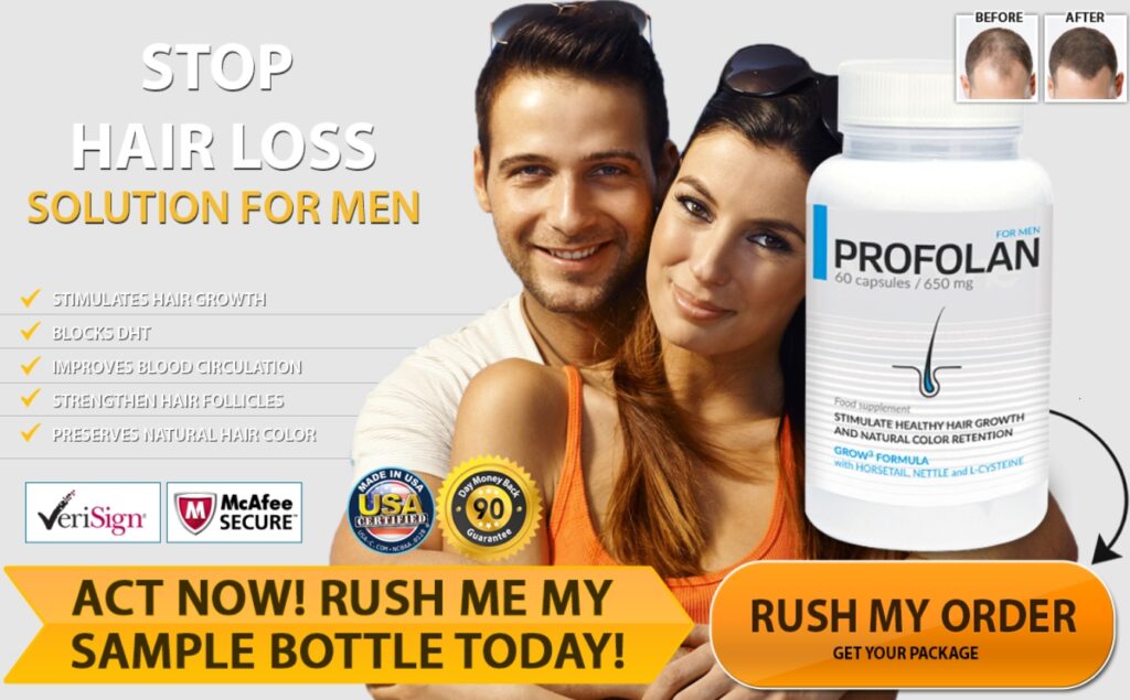 Profolan: Stop hair loss solution for men